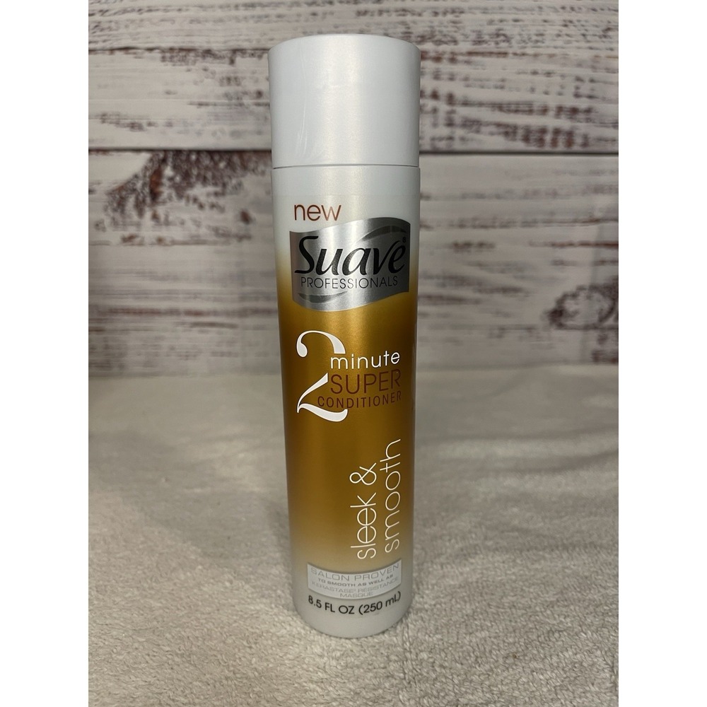 Suave - Sleek & Smooth‎ 2 Minute Super CONDITIONER 8.5 oz